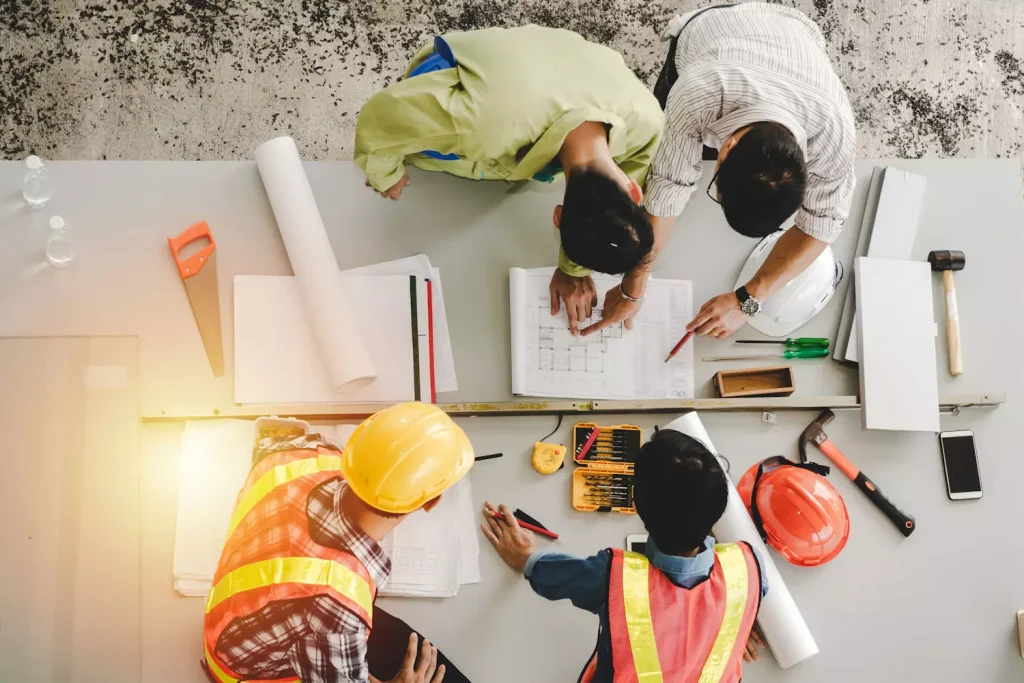 Notre équipe vous accompagne dans la restructuration de votre bâtiment.